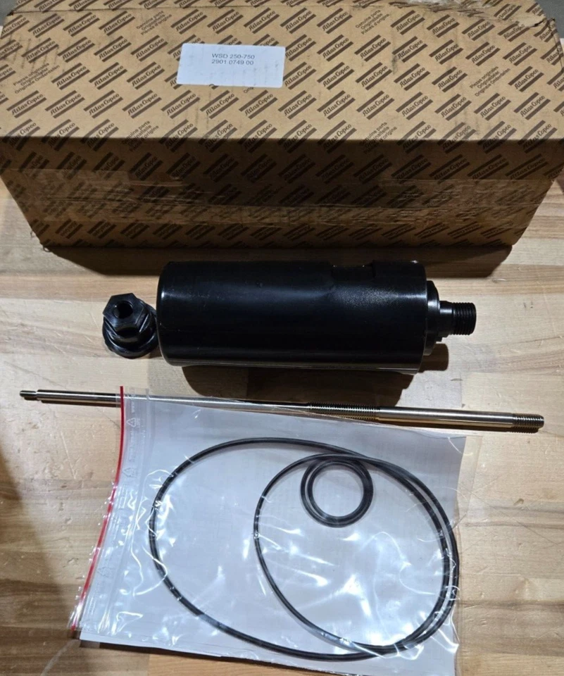 KIT DRENAJE VÁLVULA ATLAS COPCO 2901-0749-00, WSD250/WSD750 290107490 *NUEVO GENUINO Foto 1 de 1