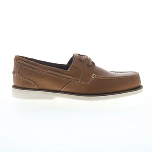 Rockport Southport Boat Shoe Mens Brown Loafers & Slip Ons Boat Shoes - Picture 1 of 4