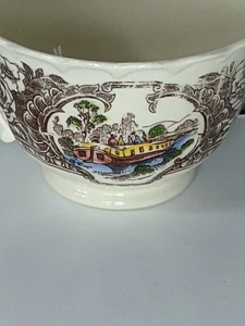 Tazza da tè Vernon's 1860 Riverboat Vernon forni sotto smalto California USA anni '40 - Foto 1 di 8