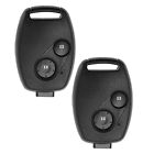 2 Set 2 Button Remote Car Key Fob Replacement Compatible with Honda Insight