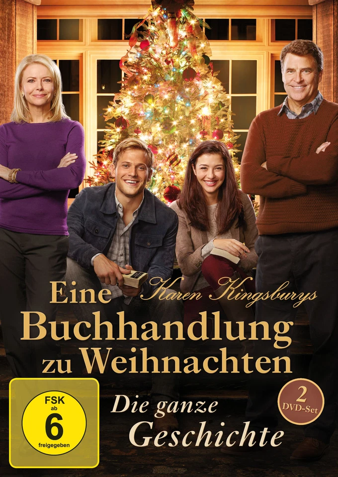 Karen Kingsbury - Eine Buchhandlung zu Weihnachten 1+2 (2 DVDs)