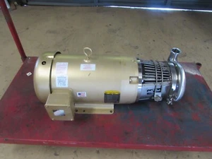 TOP-FLO C215-MD-21TC , 15 hp CENTRIFICAL PUMP & MOTOR, 1-1/2" x 2" SS, 3ph NEW! - Picture 1 of 9