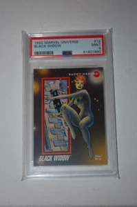 1992 Marvel Universe #12 Black Widow-PSA 9 - Picture 1 of 2