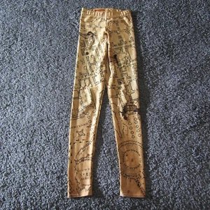 Blackmilk Leggings Womens XS Harry Potter Patronus All Over Print AOP Workout - Picture 1 of 9