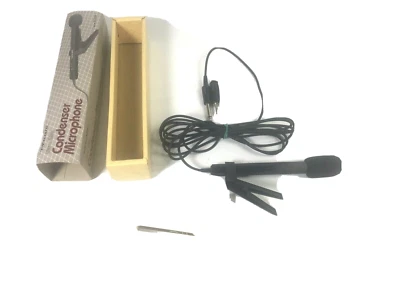 Realistic Microphone Condenser Microphone 33-1044 Auto Equipment Realistic S3 - Image 1 of 3