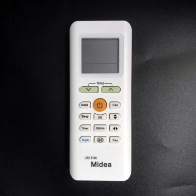 WFSMARTS New RG70A/BGEF For Midea Air Conditioner A/C AC Remote Control RG70E/BGEF RG70C