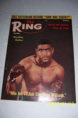 1963 THE Ring CLEVELAND WILLIAMS Who Am I? No Label MAX SCHELING Jack DEMPSEY - Image 1 of 2
