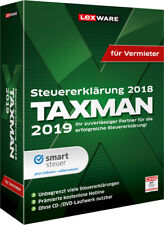 Taxman 2019 für Vermieter, 1 CD-ROM CD-ROM Deutsch 2018 Lexware