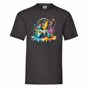 Gaming Controller And Headset T Shirt Small-2XL - Picture 1 of 24