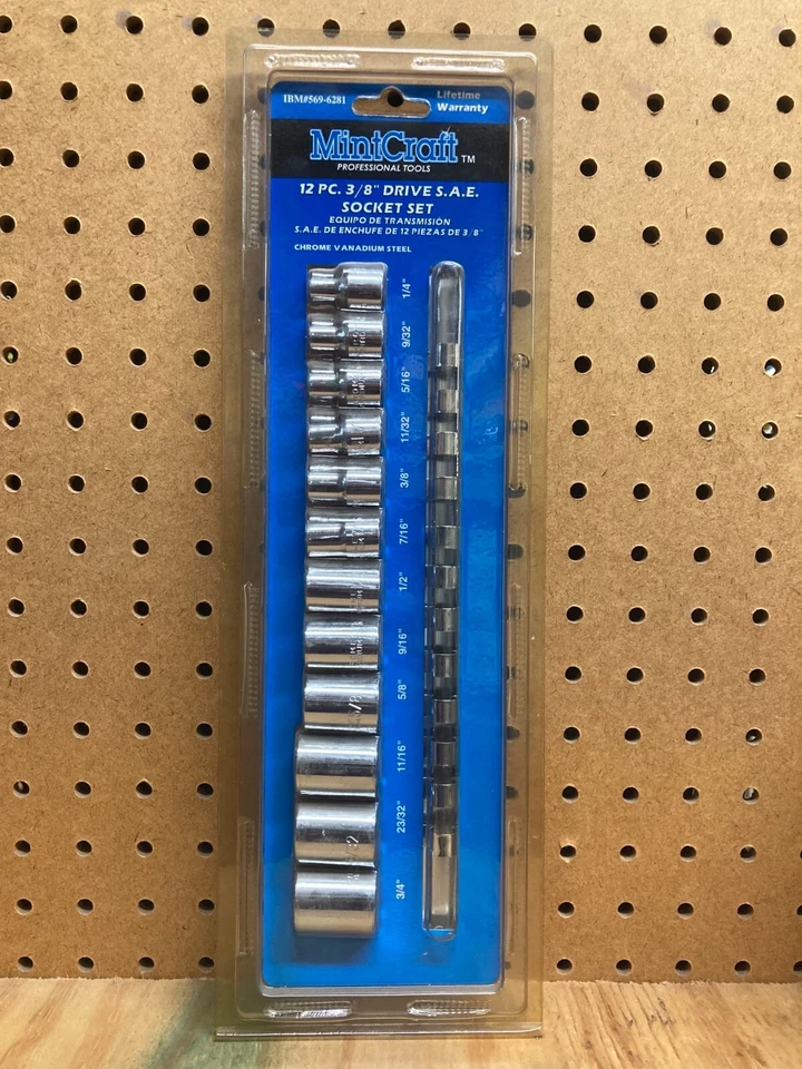 Mintcraft 8 Piece SAE Deep Socket Sets - Image 1 of 1