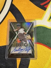2023 Leaf Exotic Baseball Anthony Volpe Chameleon  Auto #’d 1/7