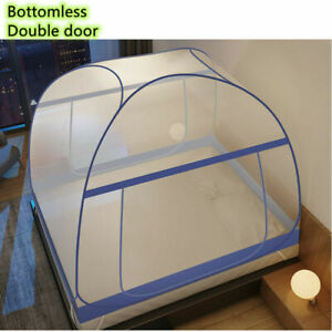 1.5m 1.8m Mosquito Net Full Bottom Double Door Summer Bedding Bed Tent Netting