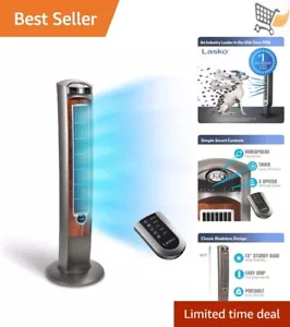 Elegant Bladeless Tower Fan with Remote & Timer - Perfect for Bedrooms & Offices - Picture 1 of 12