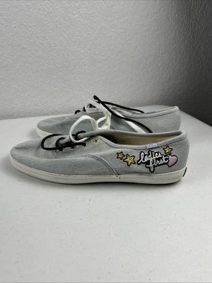 Tênis Keds Feminino 7 Champion Casual Top Baixo Denim Azul "Senhoras Primeiro" - Imagem 1 de 4