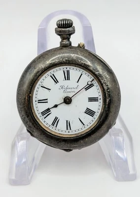Reloj Bolsillo Vintage Retouret Geneve - No Funciona - Falta Cristal Foto 1 de 4