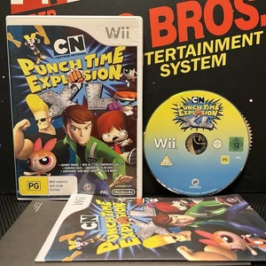 Cartoon Network Punch Time Explosion XL W.Manual Nintendo Wii LIKE NEW FREE POST - Picture 1 of 12