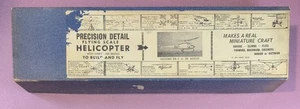 Vintage 1947 Henry Stouk Precision Detail Flying Scale Helicopter Kit - Picture 1 of 5