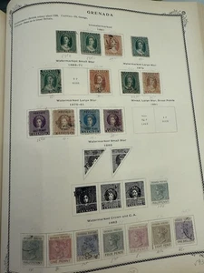 GRENADA British Colony Collection Of Postage Stamps 1861, 1863-71,1873, 1875-83  - Picture 1 of 1