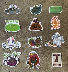 (1) Rick and Morty Cartoon/Laptop/Skateboard Aufkleber WÄHLEN SIE IHRE EIGENEN - Bild 1 von 25