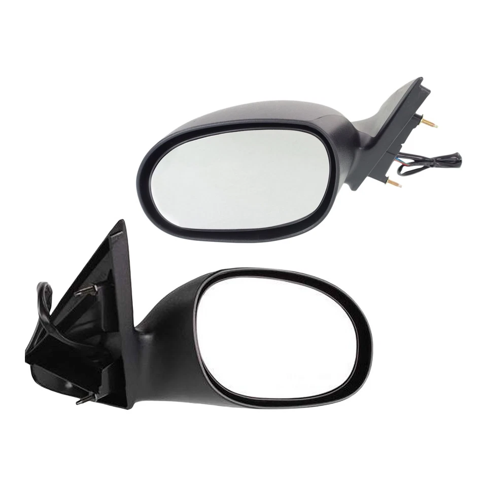Power Mirror Set Of 2 For 1998-2004 Dodge Intrepid Left And Right Textured Black - Image 1 of 4