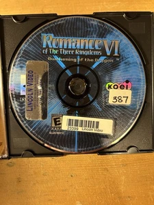 Romance of the Three Kingdoms VI: Awakening of the Dragon Sony PlayStation 1, 2 - Bild 1 von 3
