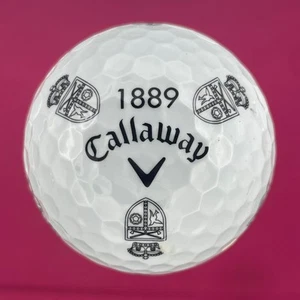 RARE Callaway Chrome Soft Truvis ROYAL BIRKDALE BRITISH OPEN Golf Ball MINT - Picture 1 of 4
