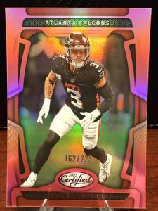 Jessie Bates III Mirror Pink /299-2025 Panini Certified Atlanta Falcons NFL SN - Picture 1 of 2