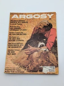Argosy Magazine August 1962 Fiction / Fact Of Men Vintage - Picture 1 of 4