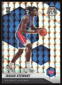 2020-21 Panini Mosaic Silver Mosaic #223 Isaiah Stewart Detroit Pistons Rookie - Picture 1 of 2