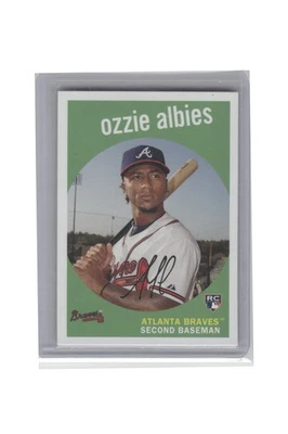 2018 Topps Archives #18 Ozzie Albies B8R2C114 - Image 1 of 2