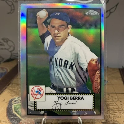 2021 Topps Chrome Platinum Anniversary - Yogi Berra #473 Refractor - Image 1 of 2