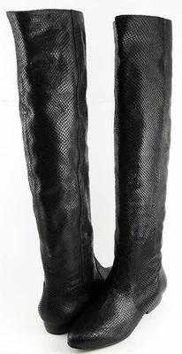 Botas POUR LA VICTOIRE EMANNUELLE designer cobra preta acima do joelho 9 US$ 495 - Imagem 1 de 4