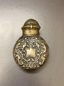 ANTICA CUSTODIA PORTAPROFUMO IN ARGENTO INGLESE CON BOCCETTA - Foto 1 di 12