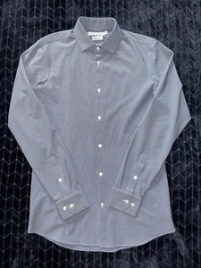 Mizzen+Main Leeward Button Down Plaid Shirt Trim Fit Size Medium Tall - Picture 1 of 8