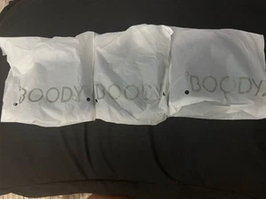 Boody Brazilian Bikini Underwear Black Small Set Of 3 -NEW - Picture 1 of 5
