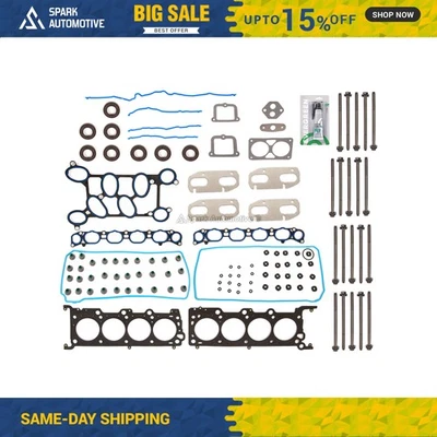 Conjunto de parafusos de junta de cabeça ajuste 99-04 Lincoln Blackwood Navigator 5.4L V8 DOHC 32V - Imagem 1 de 4