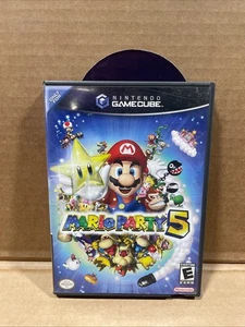 Mario Party 5 Nintendo GameCube 2003 Tested Works Great - Picture 1 of 6