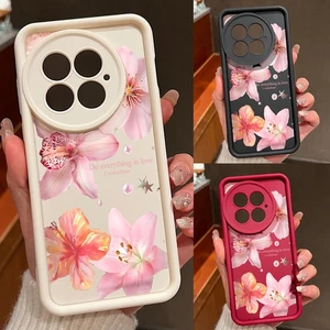 Shockproof Bumper Silicone Flower Case For OnePlus 13R 13T 13 12 12R 11R Cover - Picture 1 of 13