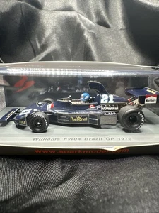 SPARK 1/43 SJ020 WILLIAMS FW05 Brazillian GP 1976 #21 Renzo Zorzi Boxed USA - Picture 1 of 11