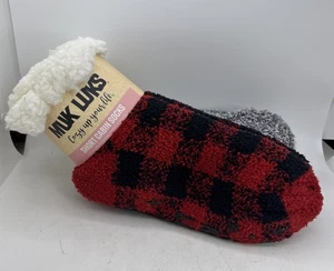 Neu mit Etikett Muk Luks kurze Hüttensocken, 2 Paar, Einheitsgröße Damen 6-10 Herren 6-9 kuschelig warm " - Bild 1 von 6