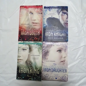 The Iron Fey Series Lot of 4 Julie Kagawa Paperback Queen Knight King Daughter - Imagen 1 de 7
