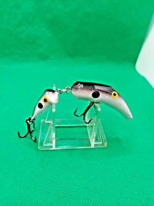 UNBEKANNTER, DOPPELGELENKIGER METALL-CRANKBAIT ZUM SÜSSWASSERANGELN. - Bild 1 von 5