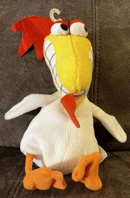 Vintage 1998 Cow & Chicken Cartoon Network Chicken Plush 10” RARE - Image 1 of 4