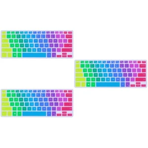 3 pcs Silicone Keyboard Protector Compatible for Dell 137000 7370 - Picture 1 of 12