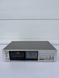 Onkyo Stereo Cassette Deck TA-2230 Vintage Tape Deck Silber - Bild 1 von 13