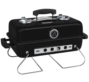 George Foreman Holzkohlegrill tragbar GFPTBBQ1004B - Teil 7 Kochgitter fehlen - Bild 1 von 7