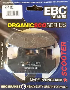 EBC/SFA412 Brake Pads (Rear) for Suzuki AN400 Burgman 07-15, AN650 Burgman 03-15 - Picture 1 of 2