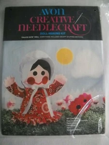 Calico Kate kit per fare bambole vintage Avon Creative Needlecraft F3 - Foto 1 di 2