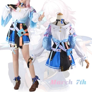 Honkai: Star Rail Principal 7 de marzo Disfraz de cosplay para mujer Vestido de Halloween Carnaval - Imagen 1 de 15