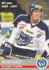 2004-05 Czech OFS plus #334 MILAN HLUCHY - HC Kladno